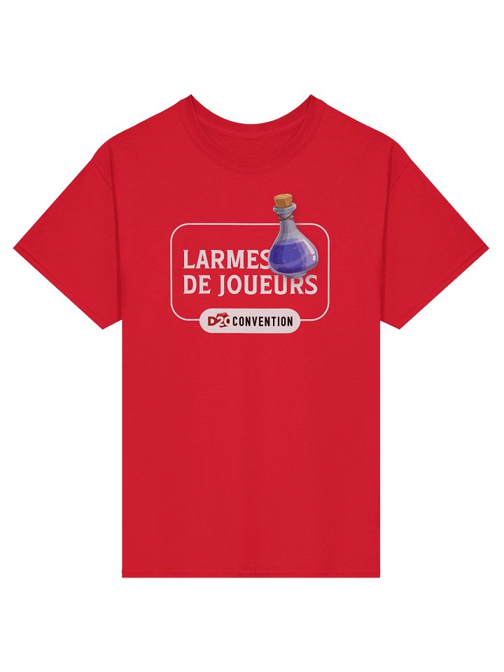 D20 - Larmes - T-shirt rouge product image (1)