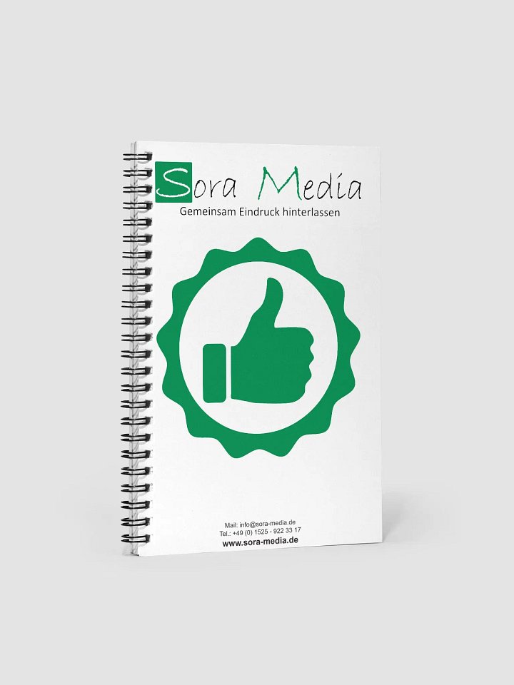 Sora-Media - Spiral Notizblock product image (1)