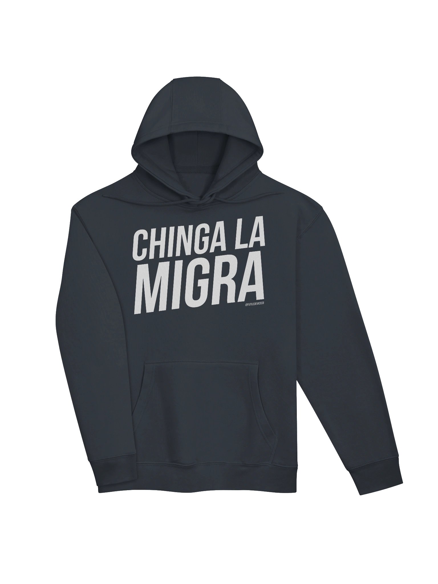 FUTILE DEVICE: CHINGA LA MIGRA (PULLOVER HOODIE) product image (9)