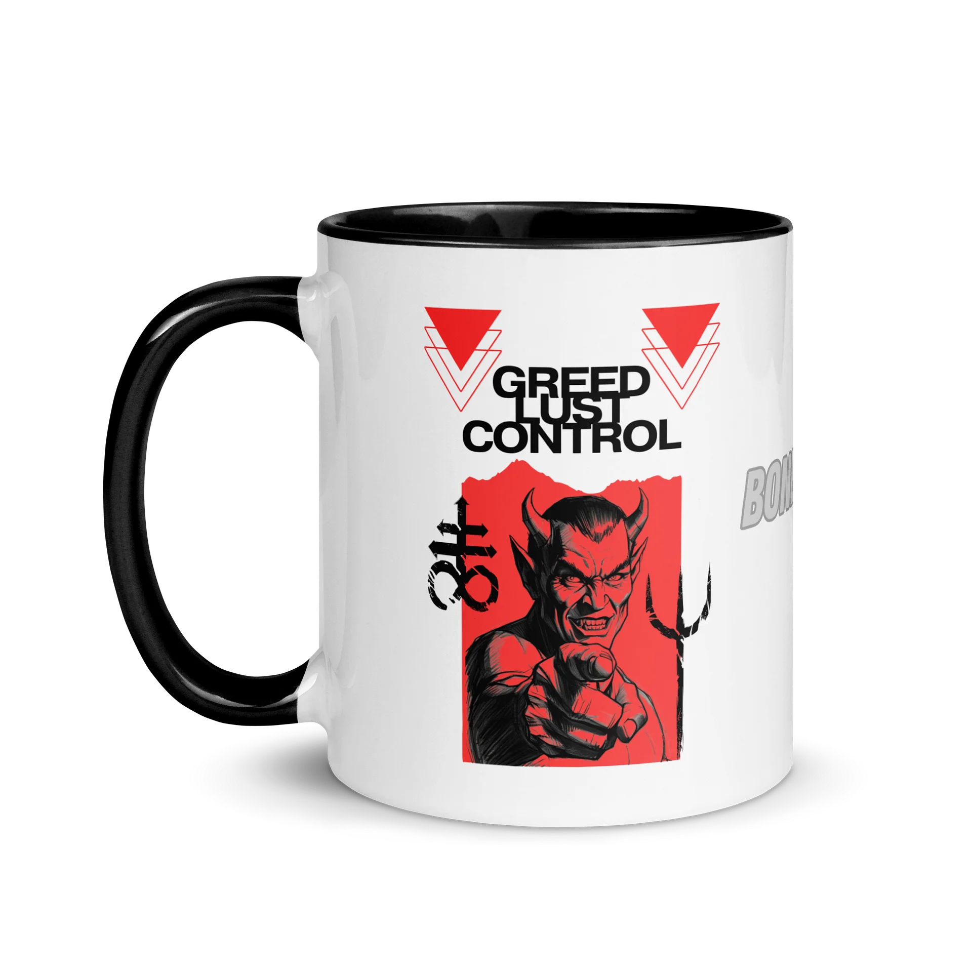 "Greed, Lust, Control" Color-Inside Mug product image (6)