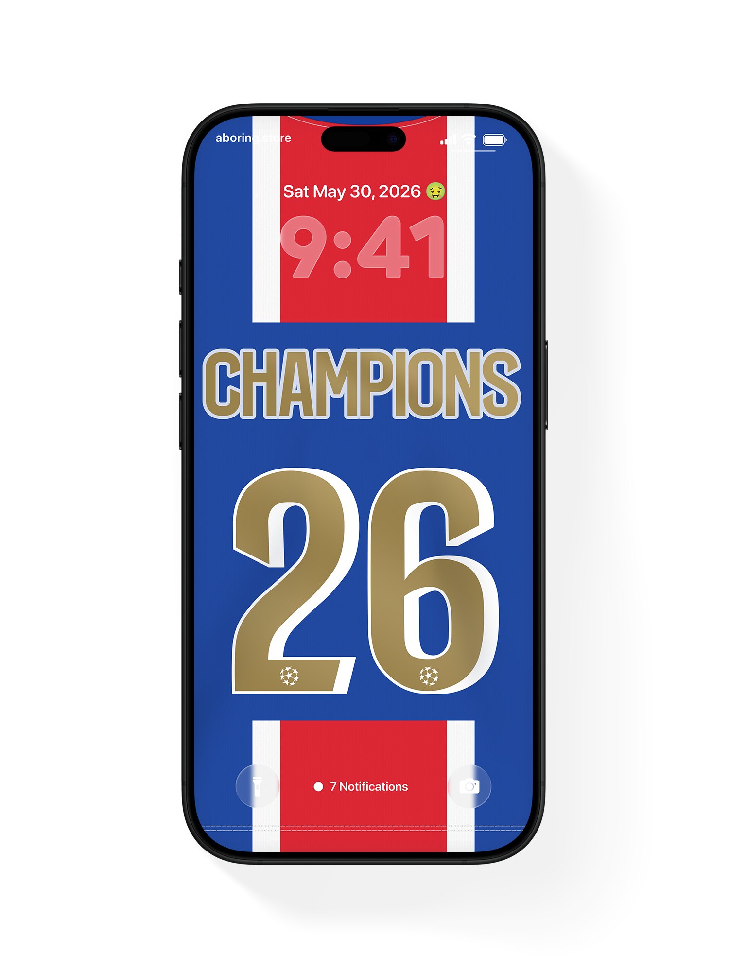 PSG 26/27 Home Jersey Wallpaper Pack product image (1)