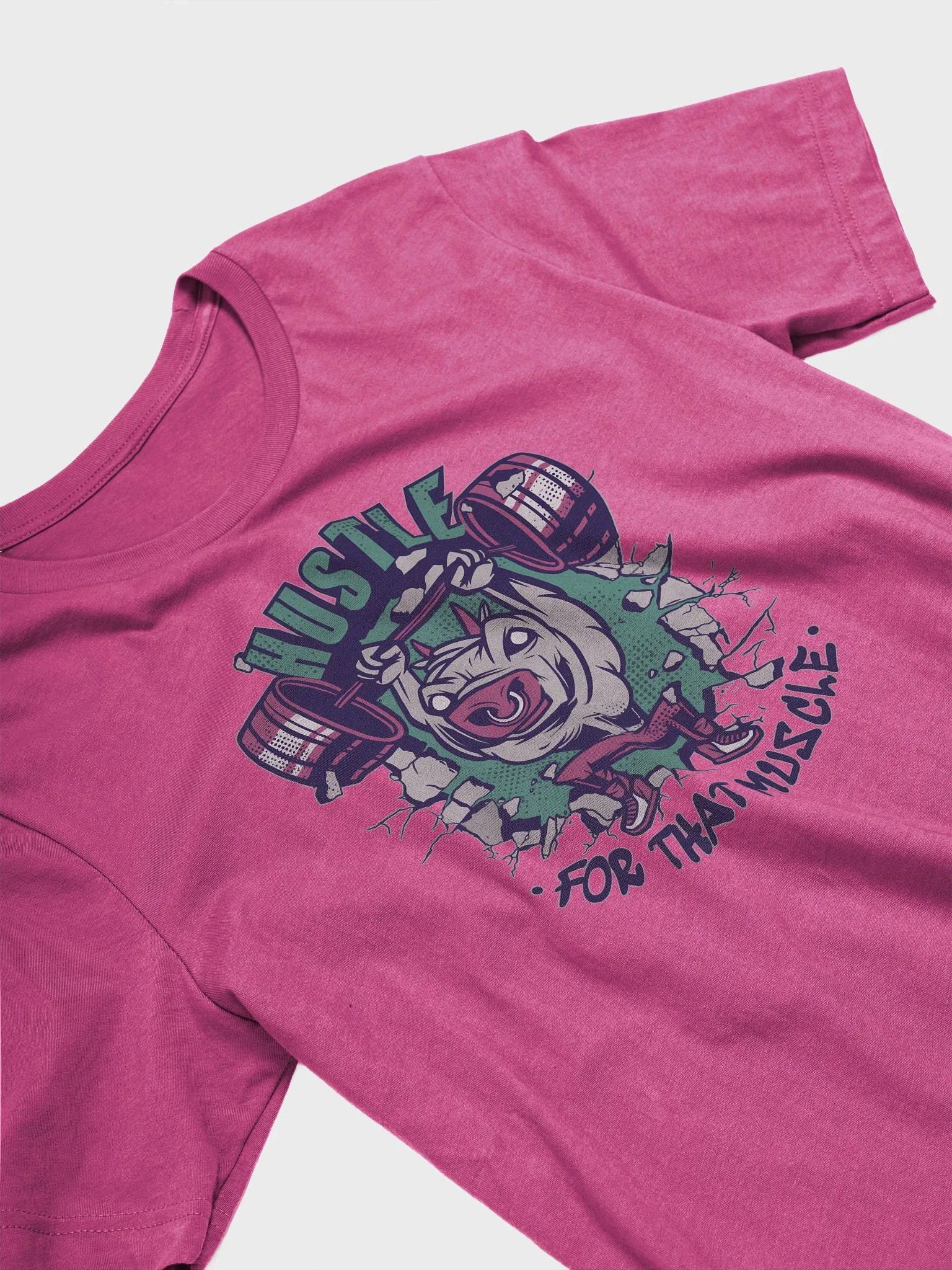 Hustle For That Muscle Premium T-shirt product image (3)