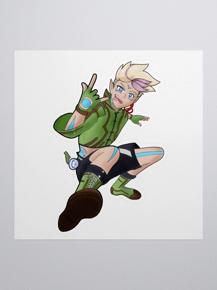 'A God With Some Attitude!' Sticker product image (2)