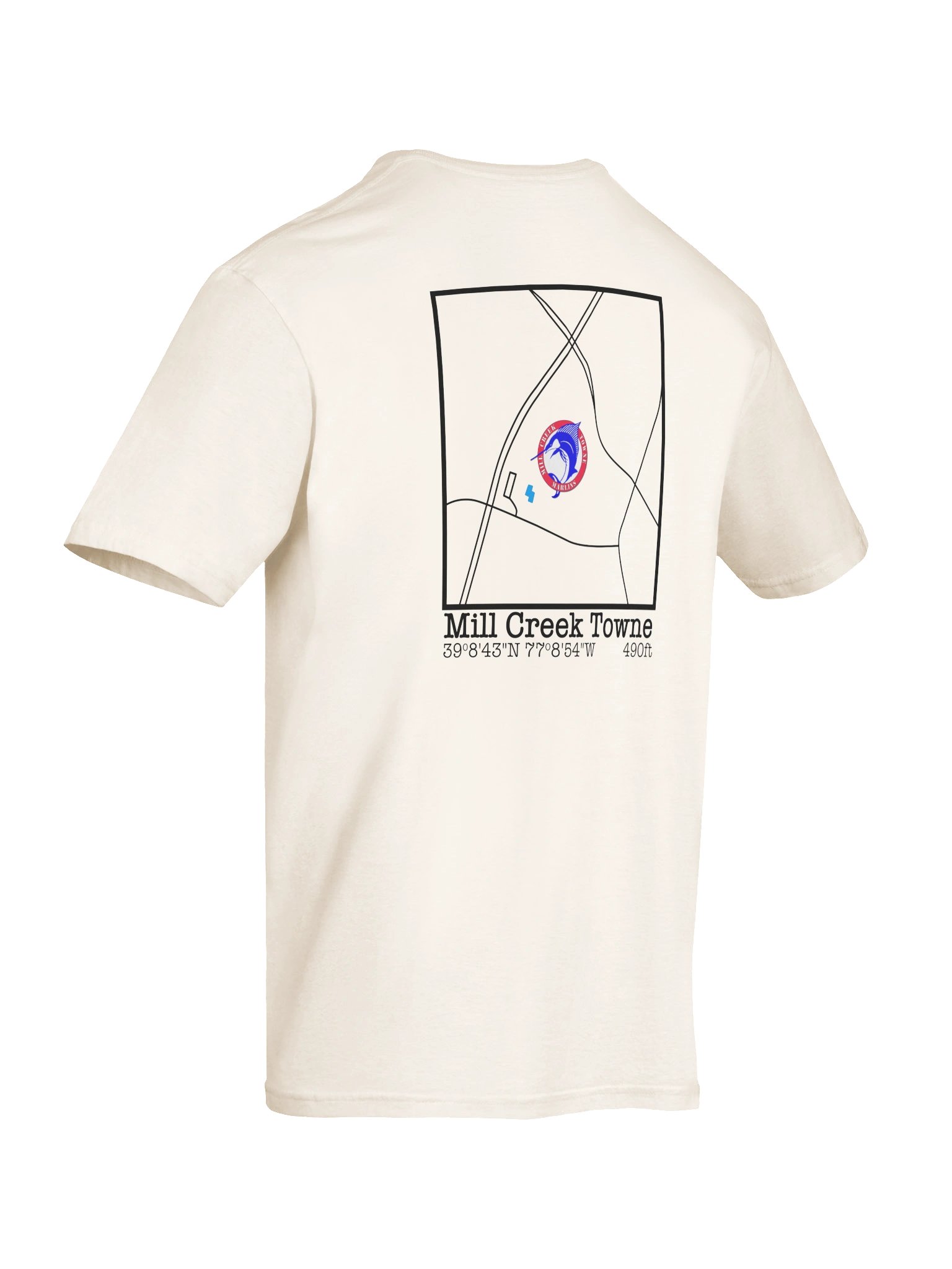 This Is Our House Map Back T-Shirt product image (4)