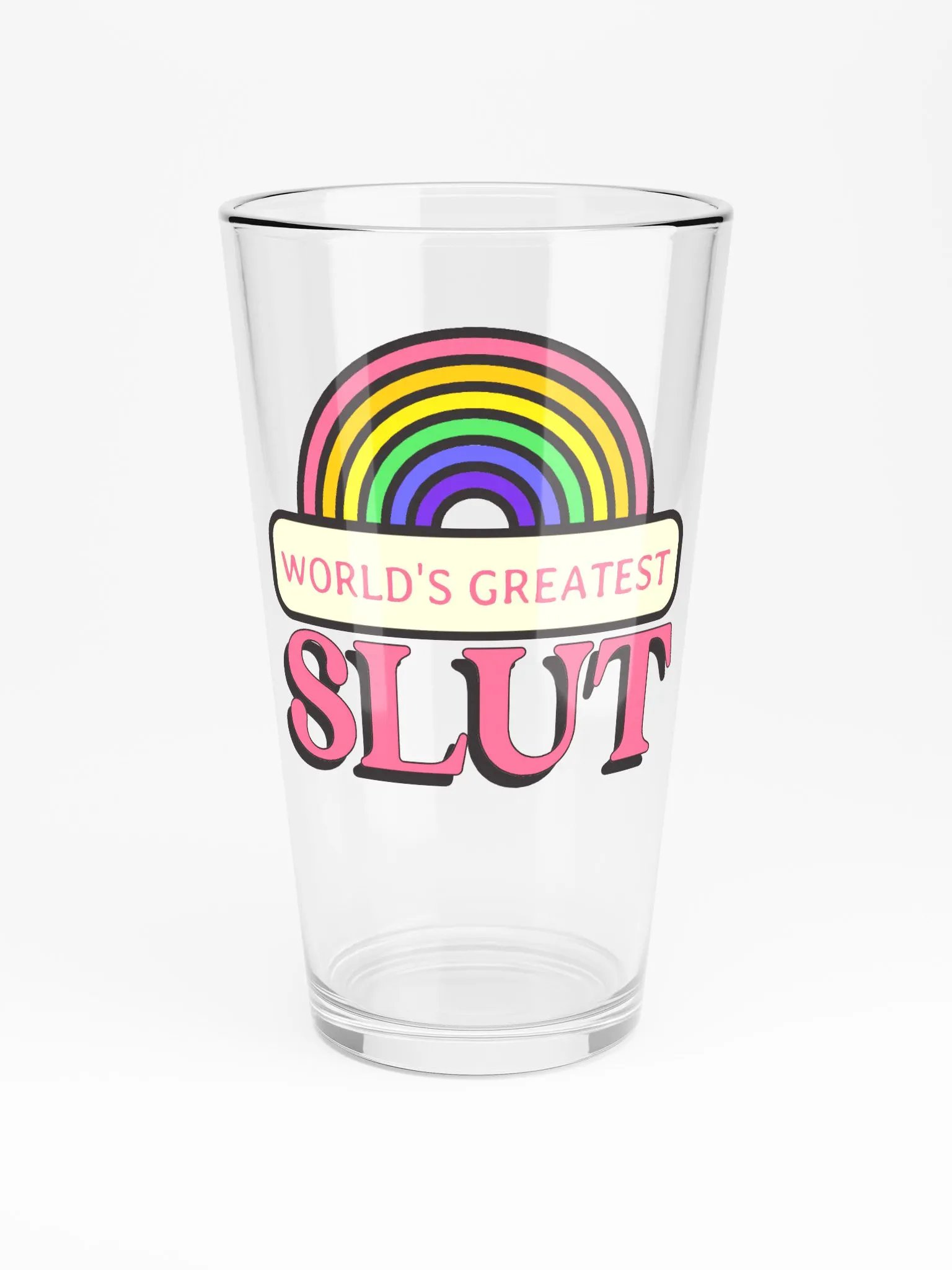 World's Greatest Slut pint glass product image (3)