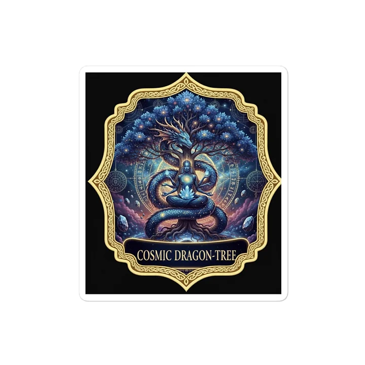Cosmic Dragon-Tree Kiss Cut Stickers product image (2)