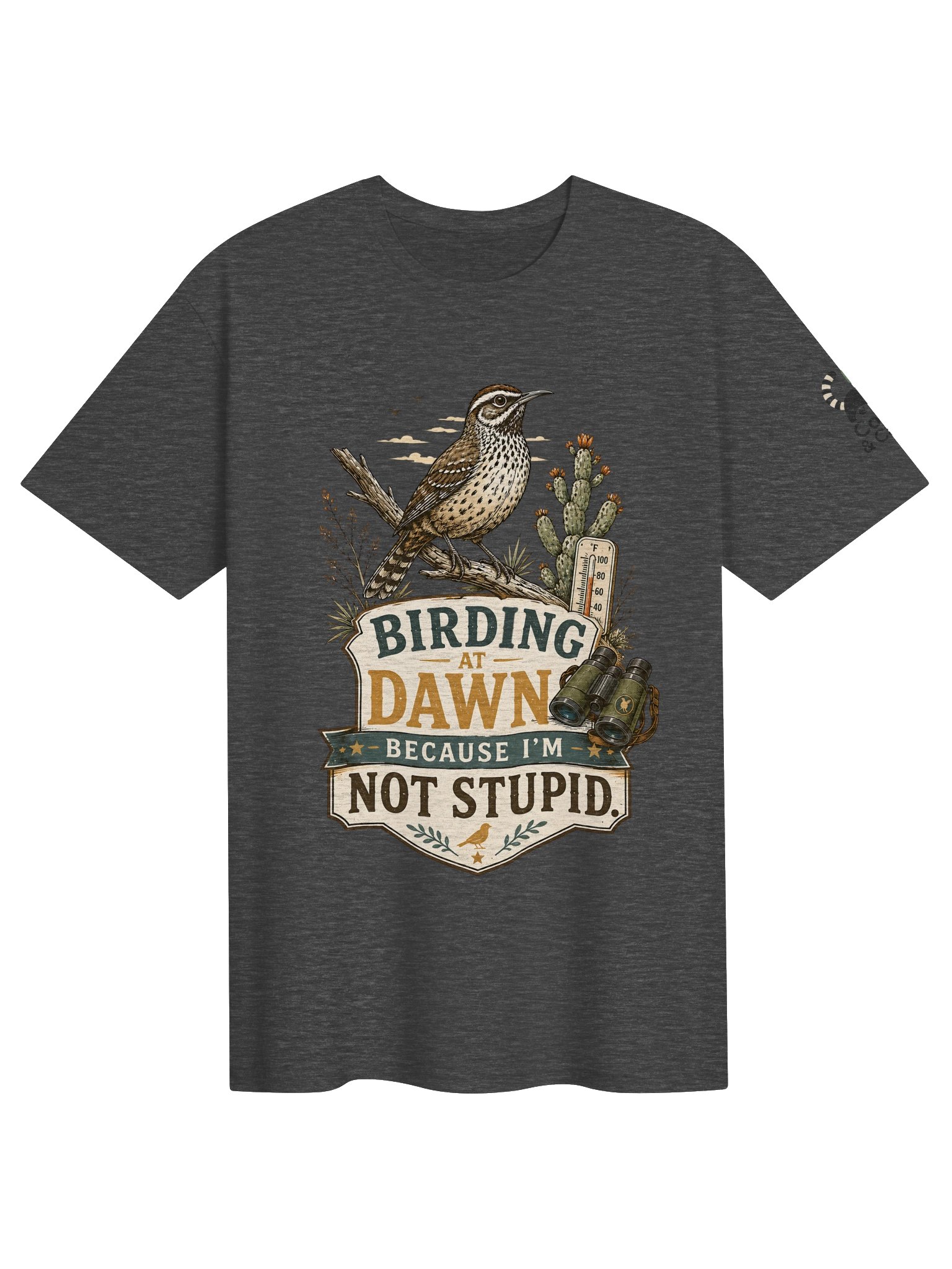 Birding at Dawn Funny Vintage Tee product image (21)