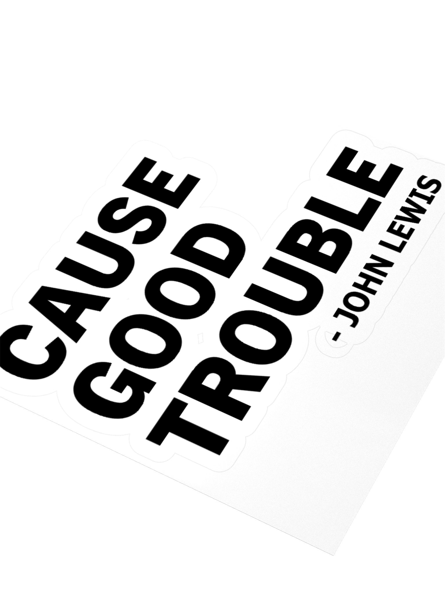 Cause Good Trouble Sticker product image (9)