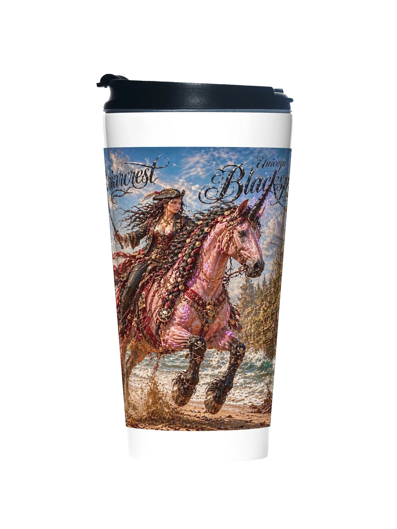 Pirate Unicorns - Shore Bound Travel Mug product image (1)