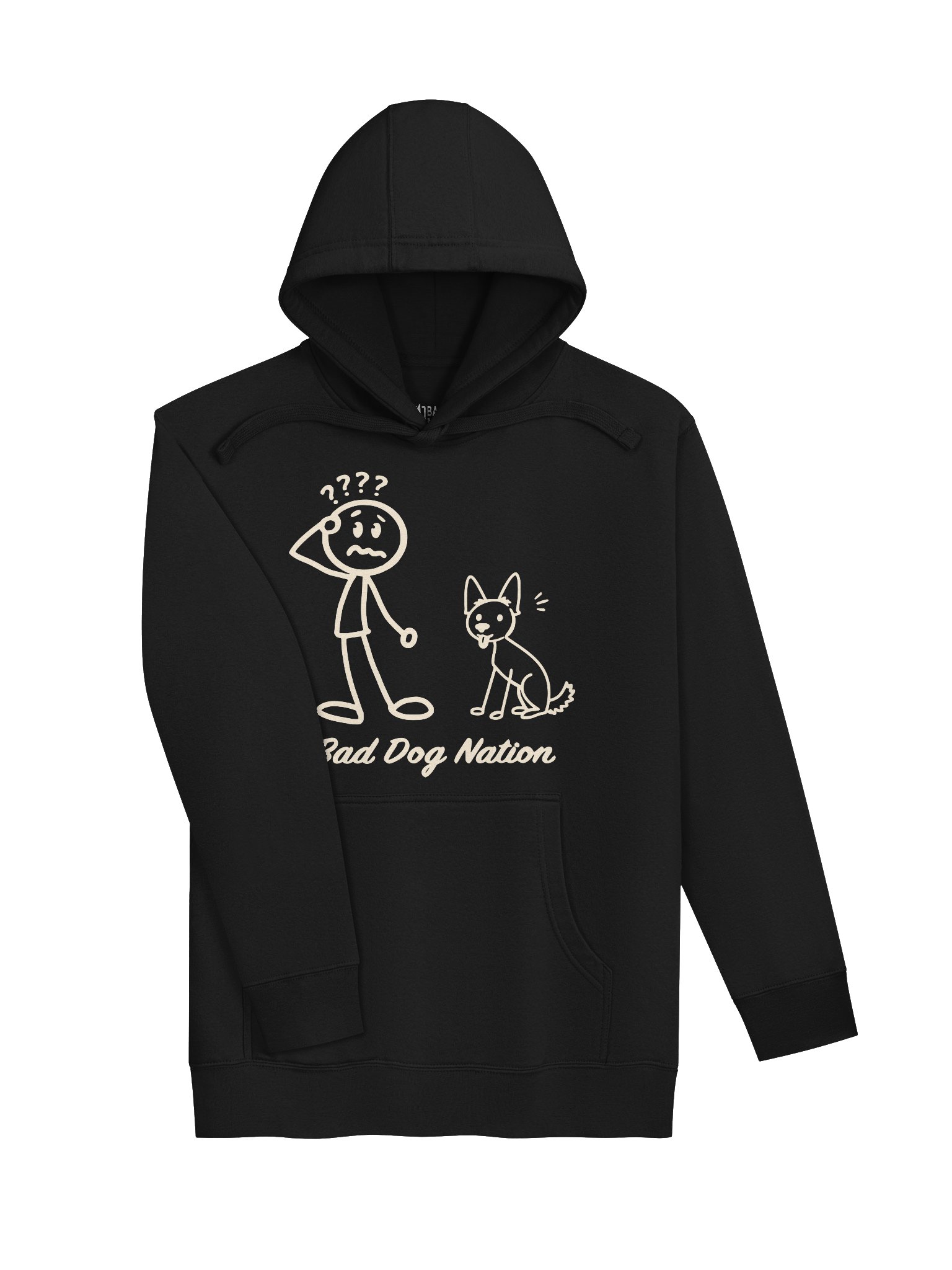 Handler impaired (female dog) - Premium Adult Unisex Hoodie product image (7)