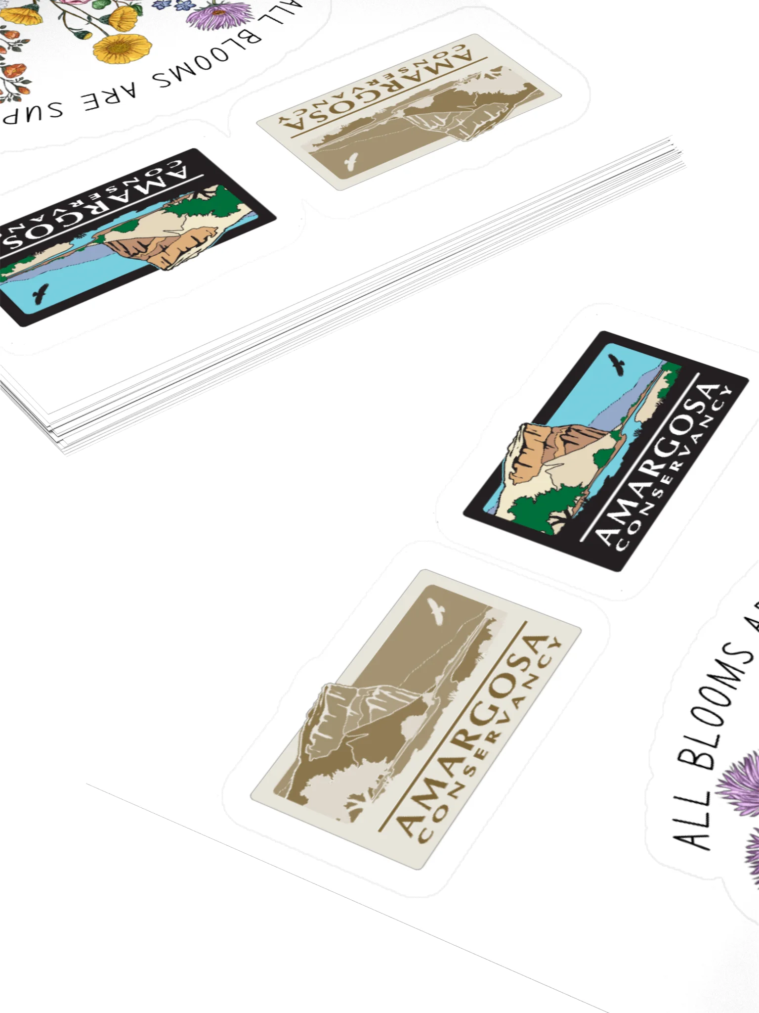 All Blooms and Logo Sticker Sheet product image (7)