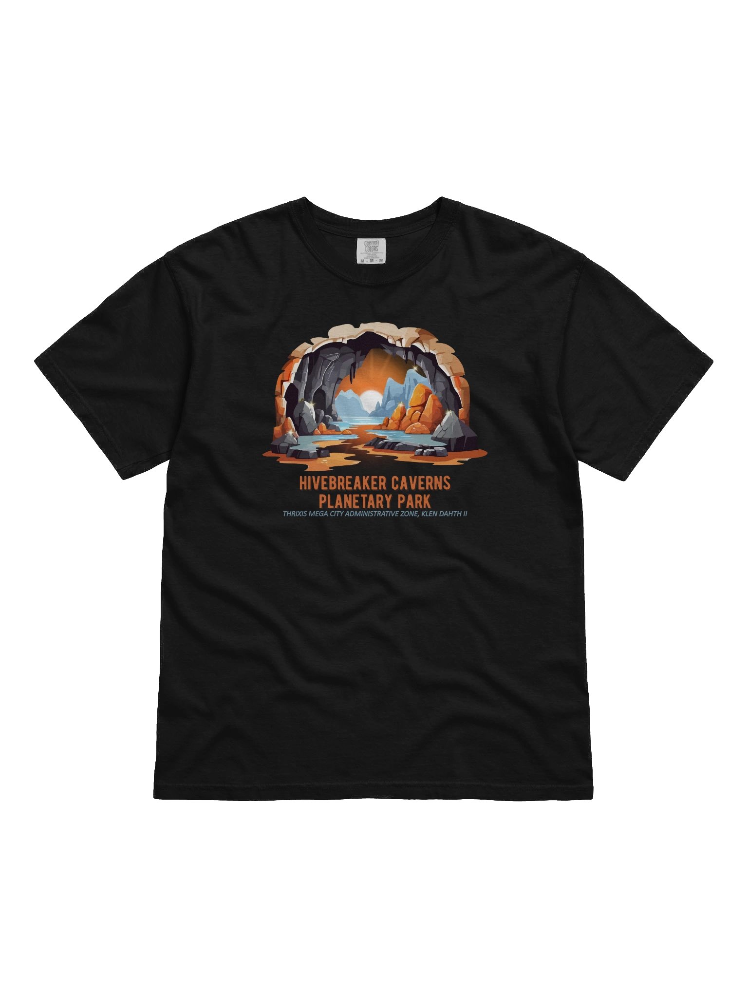 Hivebreaker Caverns Planetary Park Souvenir Tee product image (1)