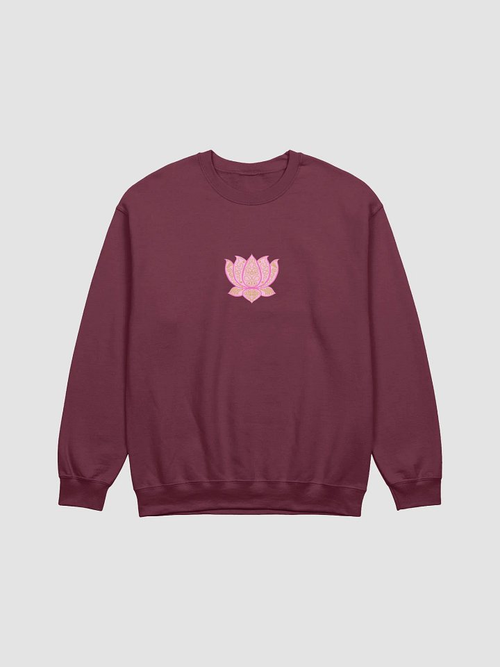 Lotus Bloom Gold Swirl Crewneck Sweatshirt product image (1)