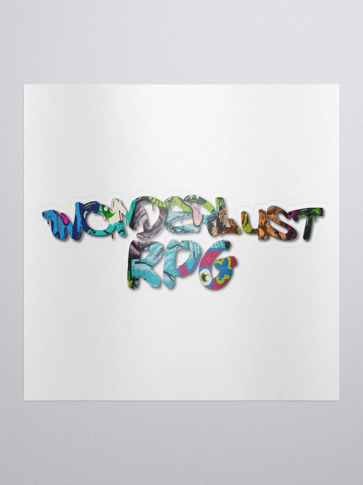 WonderlustRPG Graffiti Sticky product image (1)