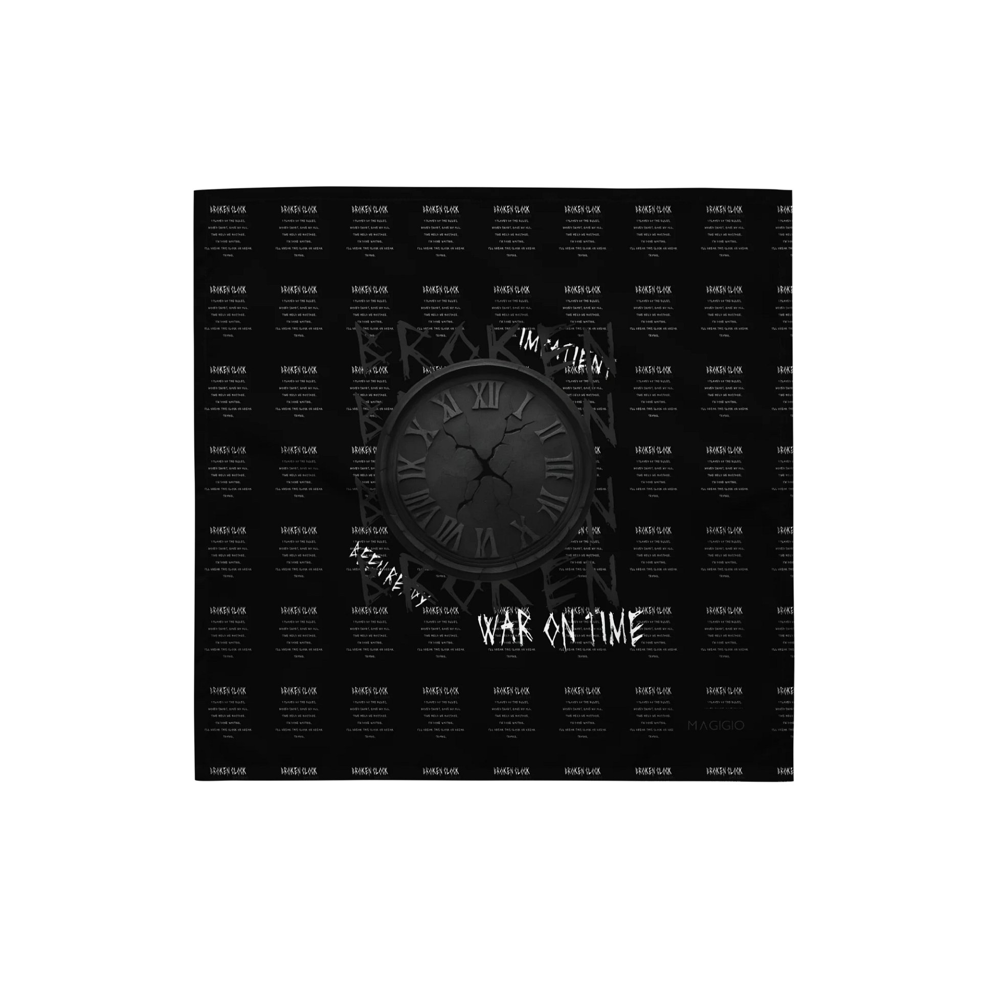 Magigio Broken Clock Bandana product image (1)