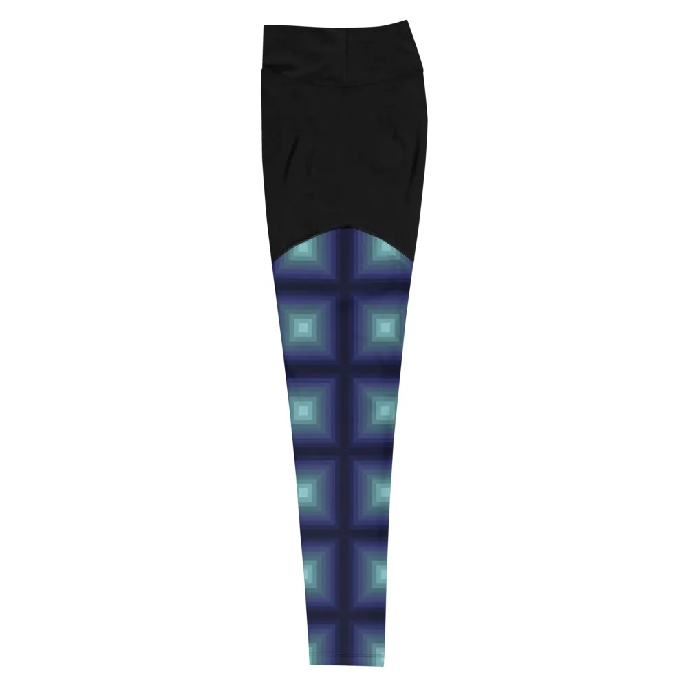 Blue 3D Gradient Squares product image (3)