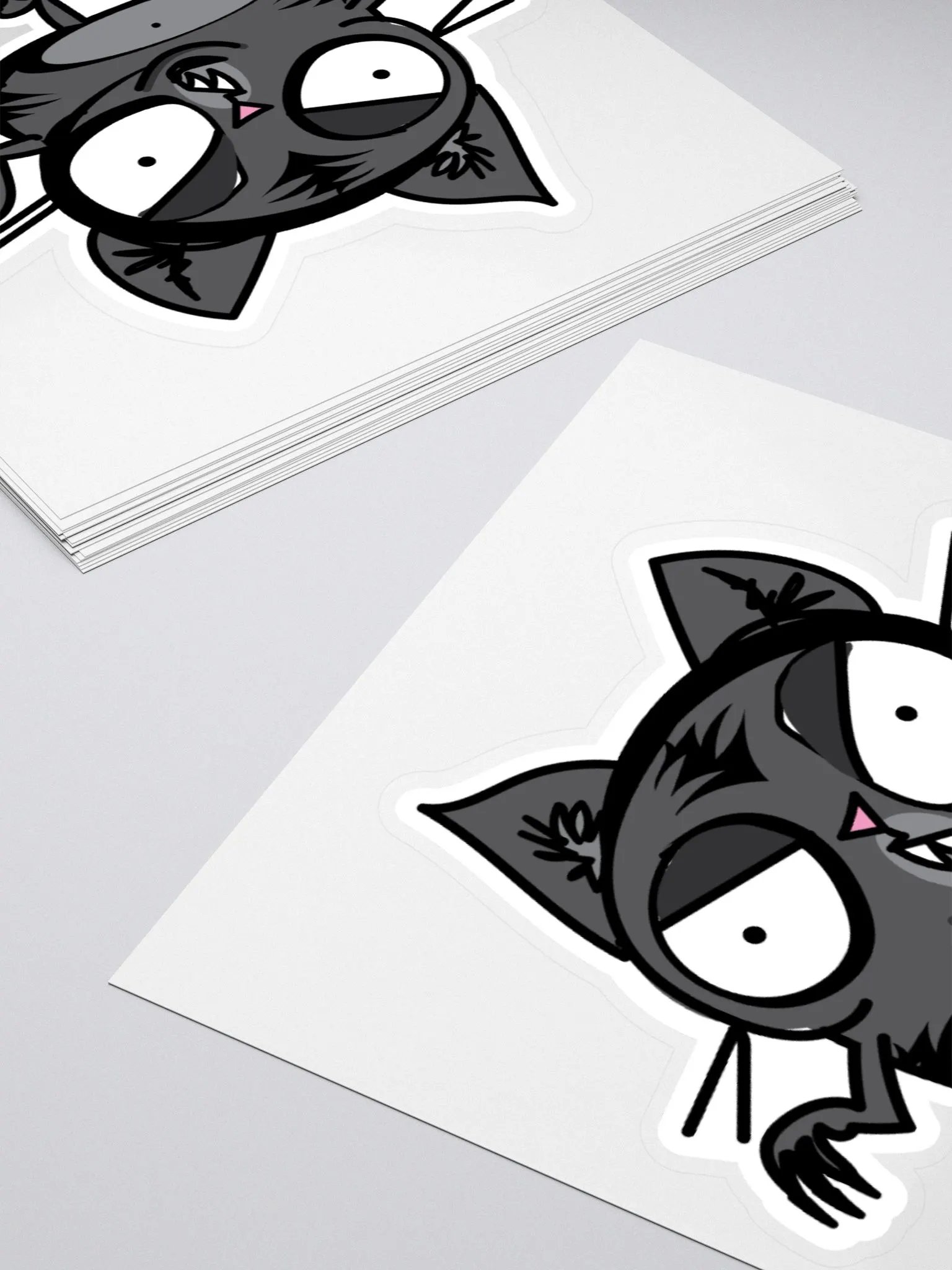Black Cat Energy Sticker product image (4)