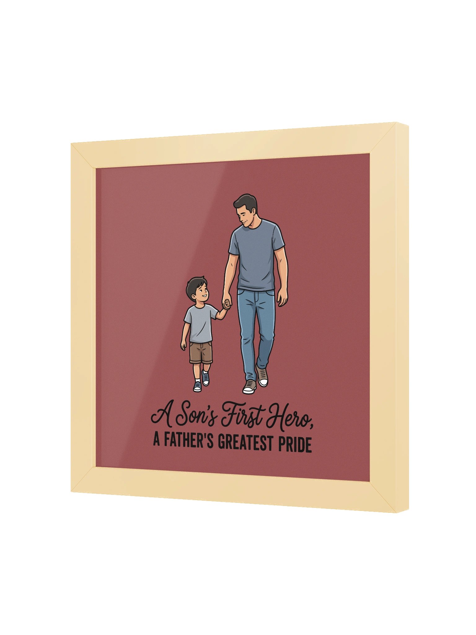 A Son’s First Hero Framed Poster product image (12)