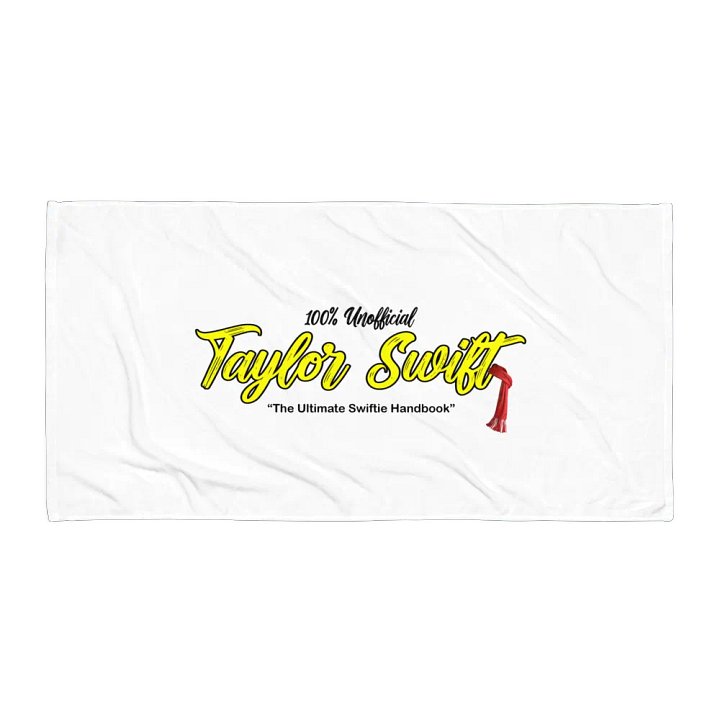 All Too Well Taylor Swift Beach Towel product image (1)
