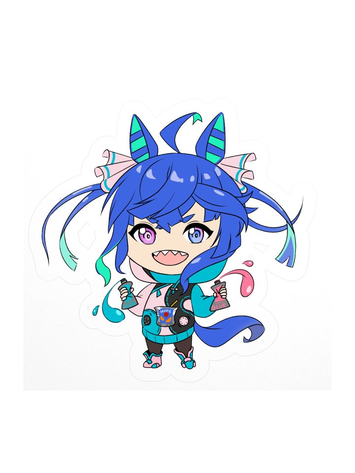 Twin Turbo x CeganCosplay Sticker product image (1)