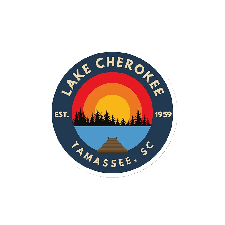 Lake Cherokee Sunset Magnet product image (2)