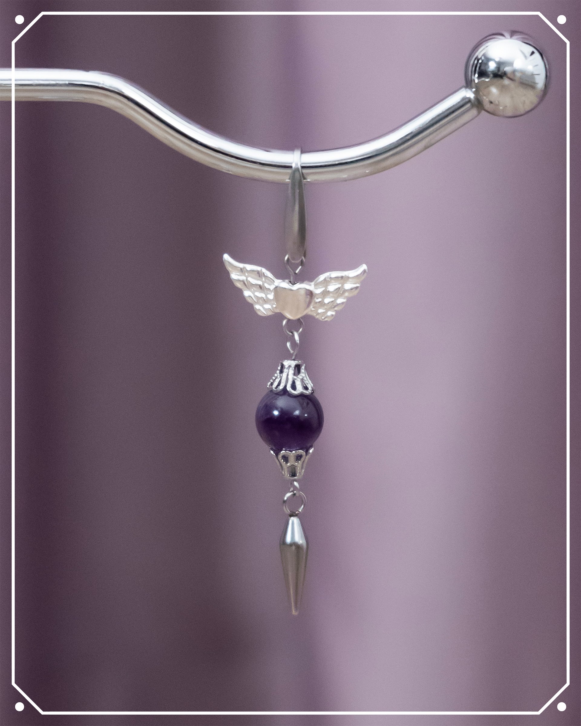 Magical Girls Academy Amethyst Earrings product image (2)