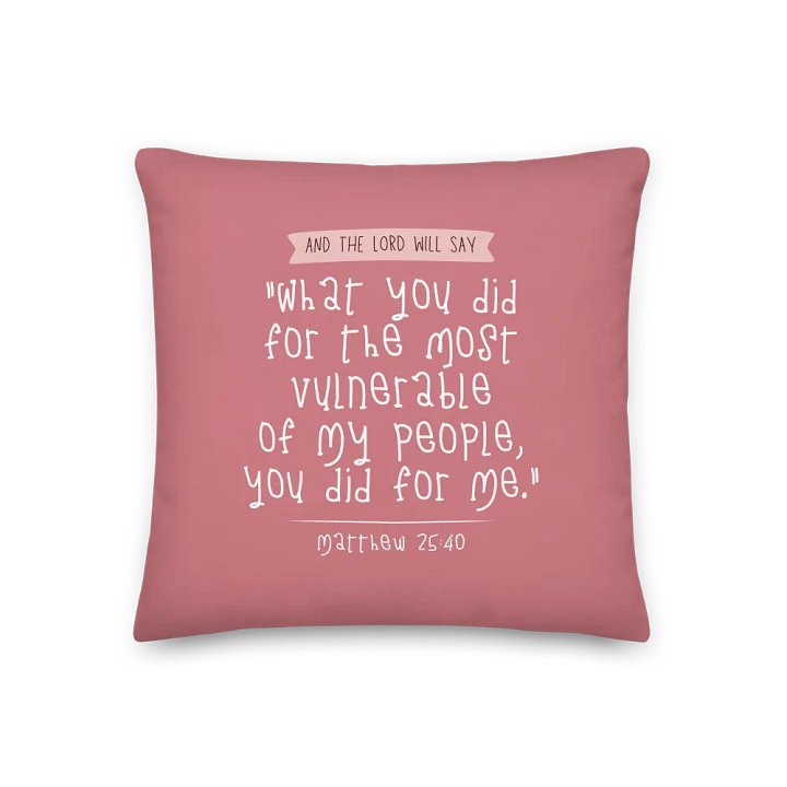 Do for Christ: Decorative Pillow product image (1)