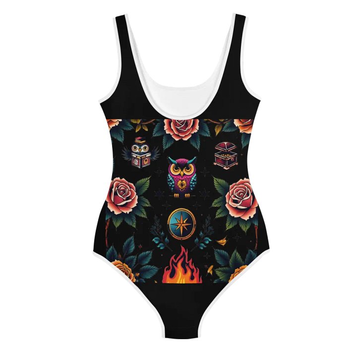 Owl's Wisdom Youth Swimsuit product image (2)