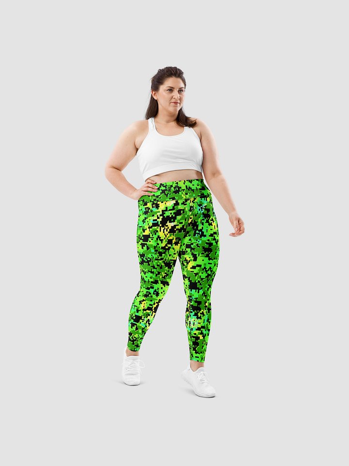 [WhamBlam] All-Over Print Plus Size Leggings product image (1)