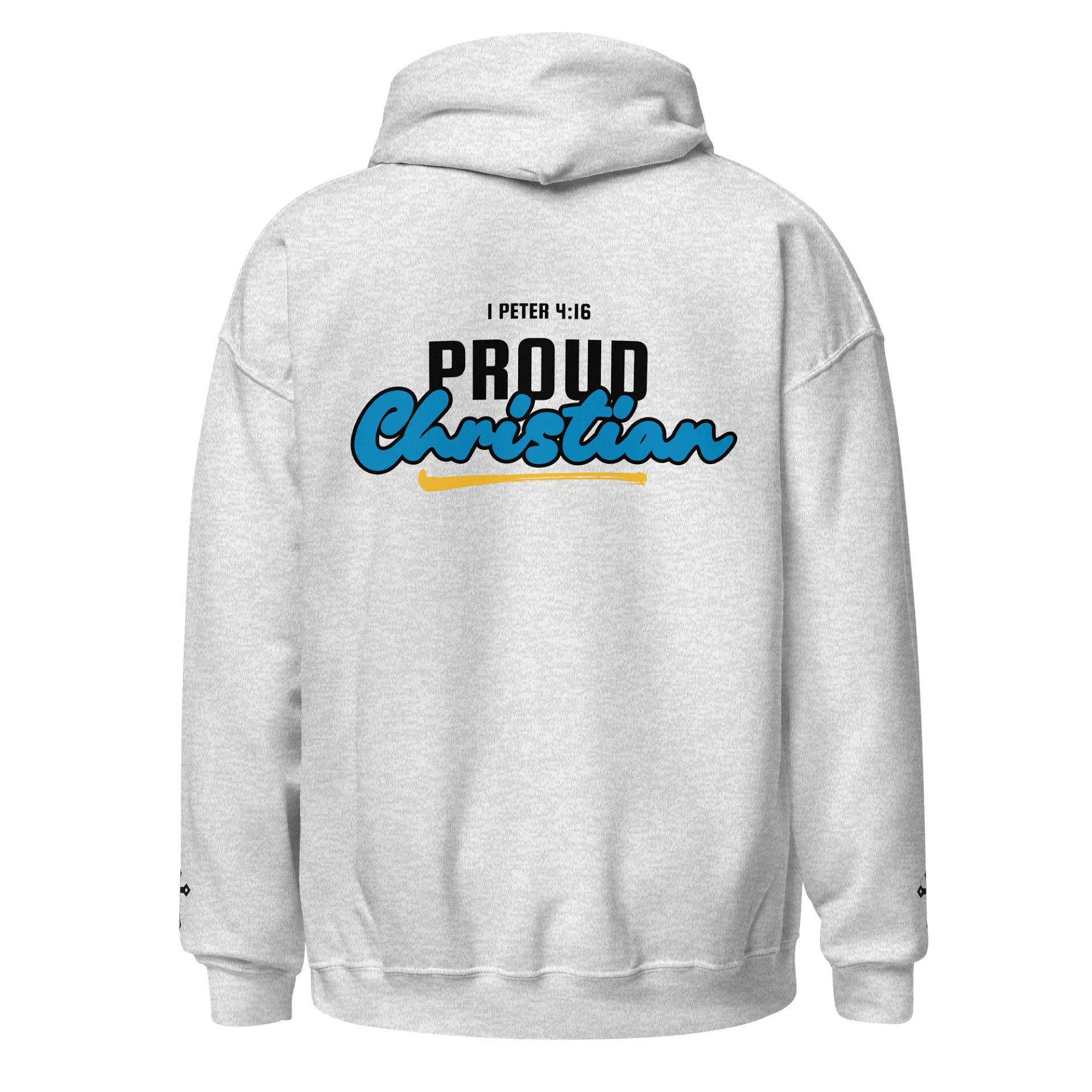 1 Peter 4:16 - Proud Christian Unisex Hoodie product image (1)