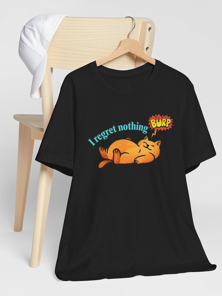 I Regret Nothing Fat Cat T-Shirt product image (2)