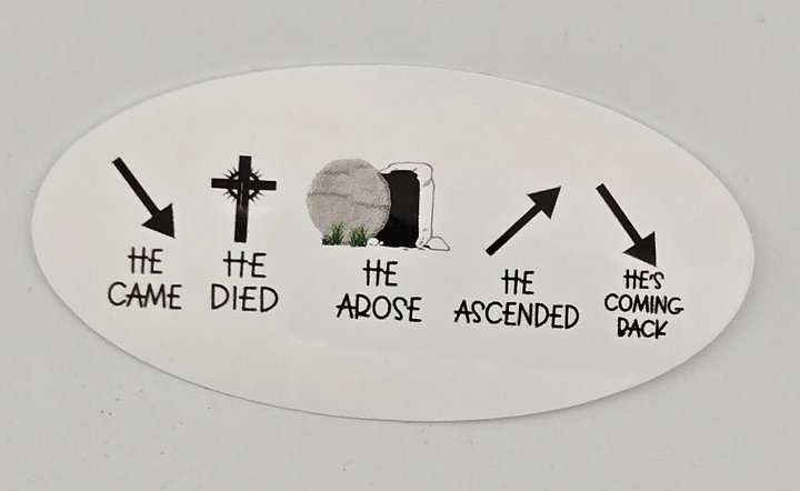The Gospel message Premium sticker product image (2)