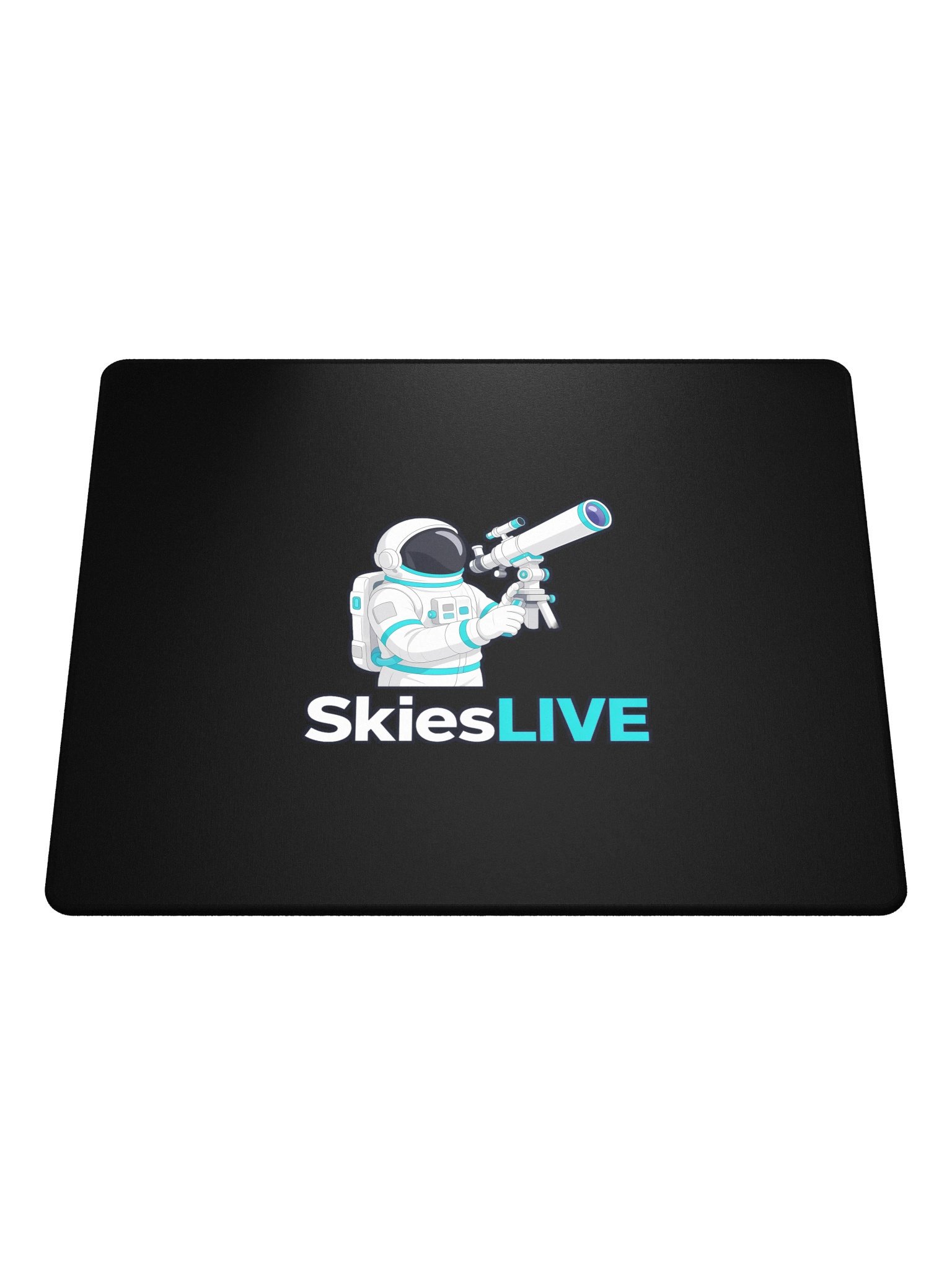 SkiesLIVE Astronaut Gaming Mouse Pad (Black) product image (3)
