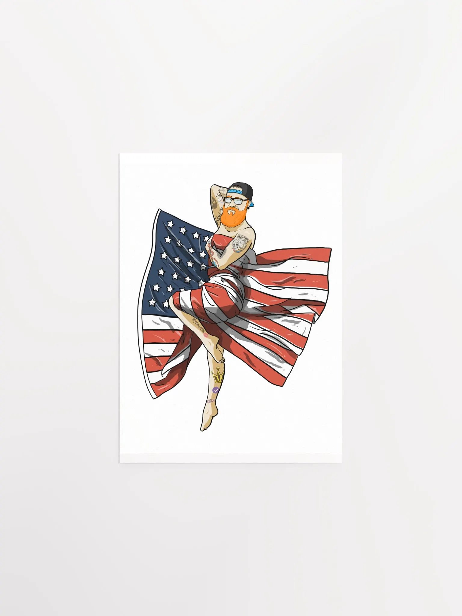 Baddie Pinup Print product image (2)