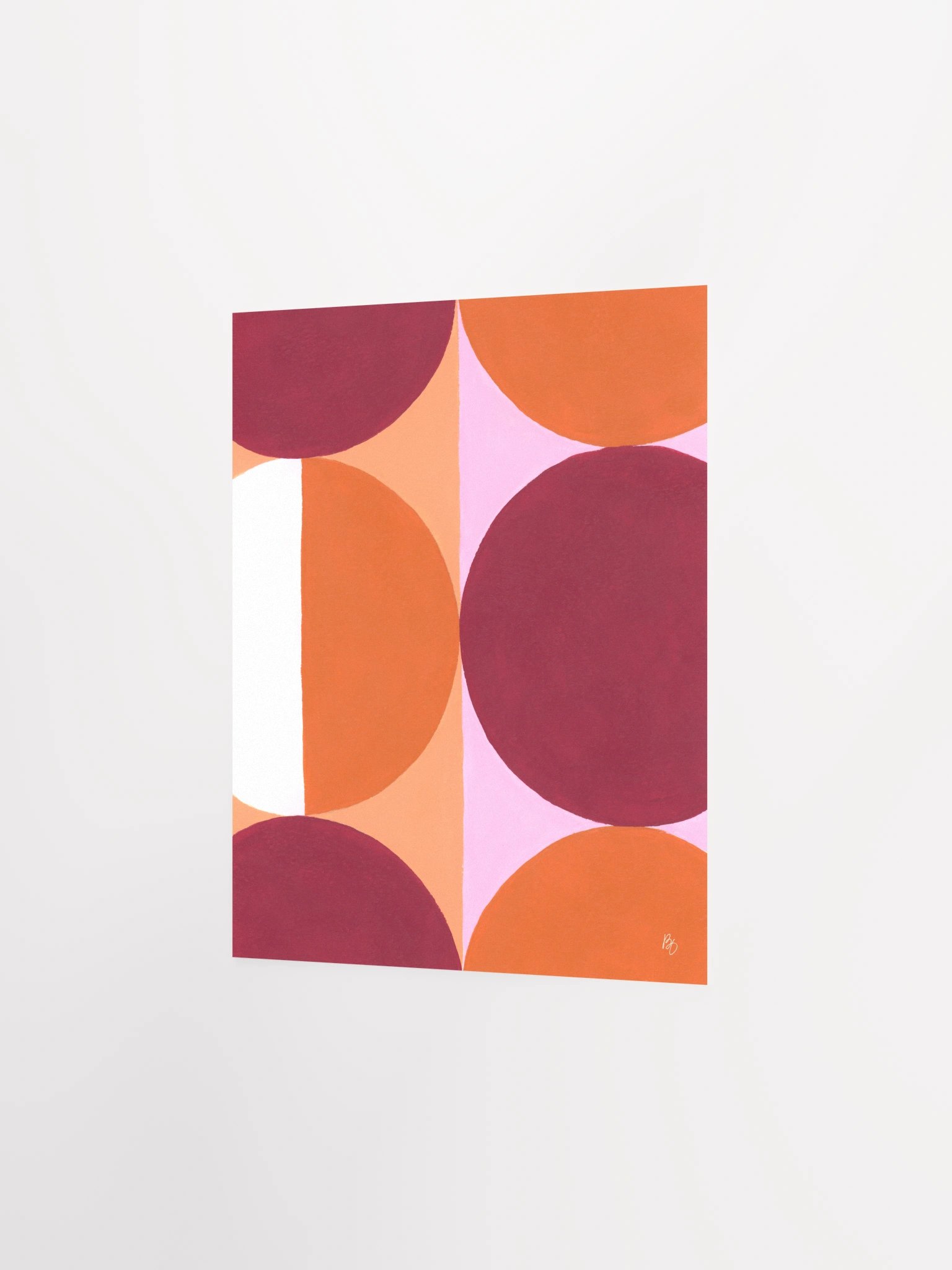 Blood Orange Painting Print product image (8)
