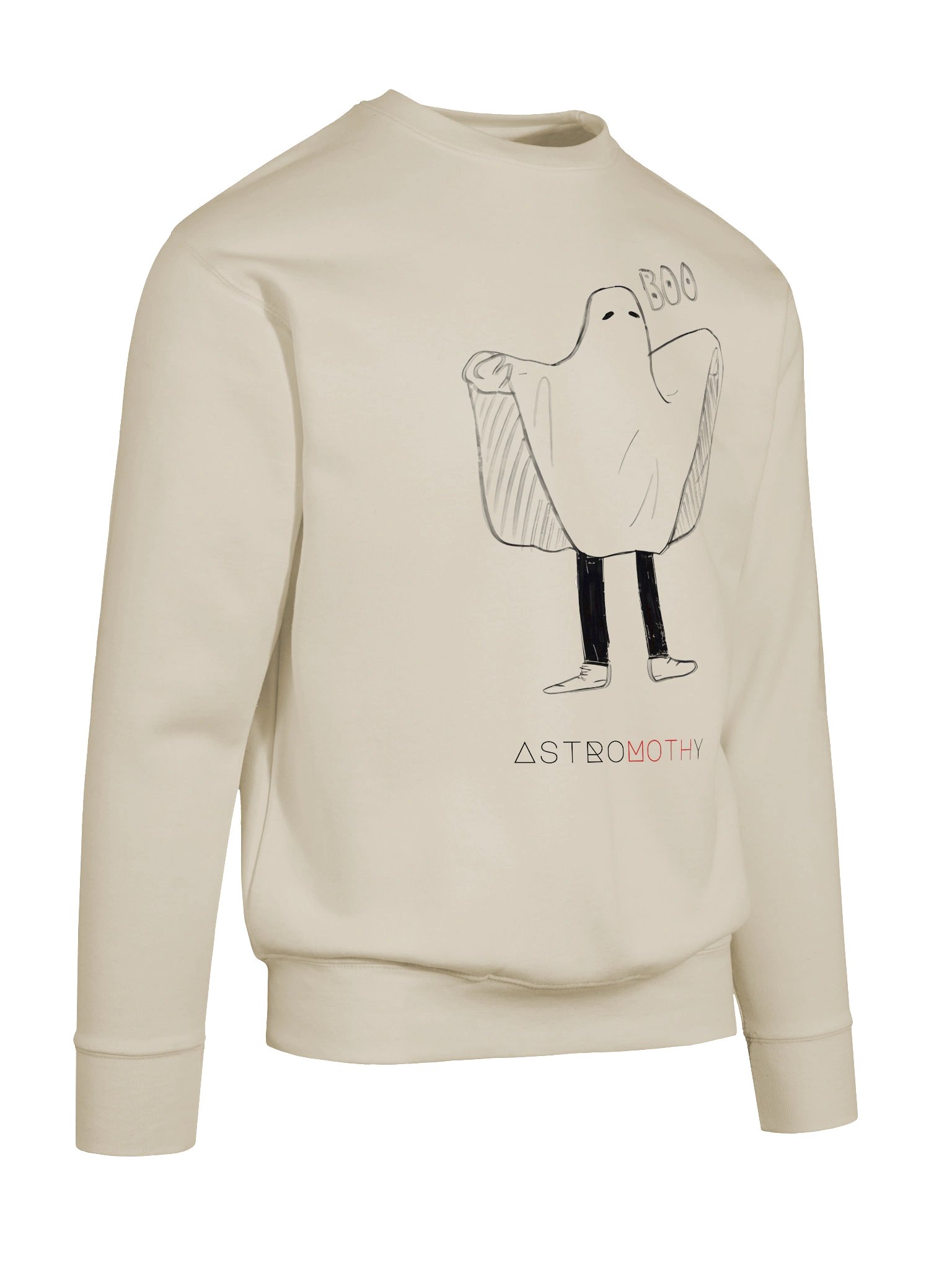 Poorly Drawn Ghost Crewneck product image (19)