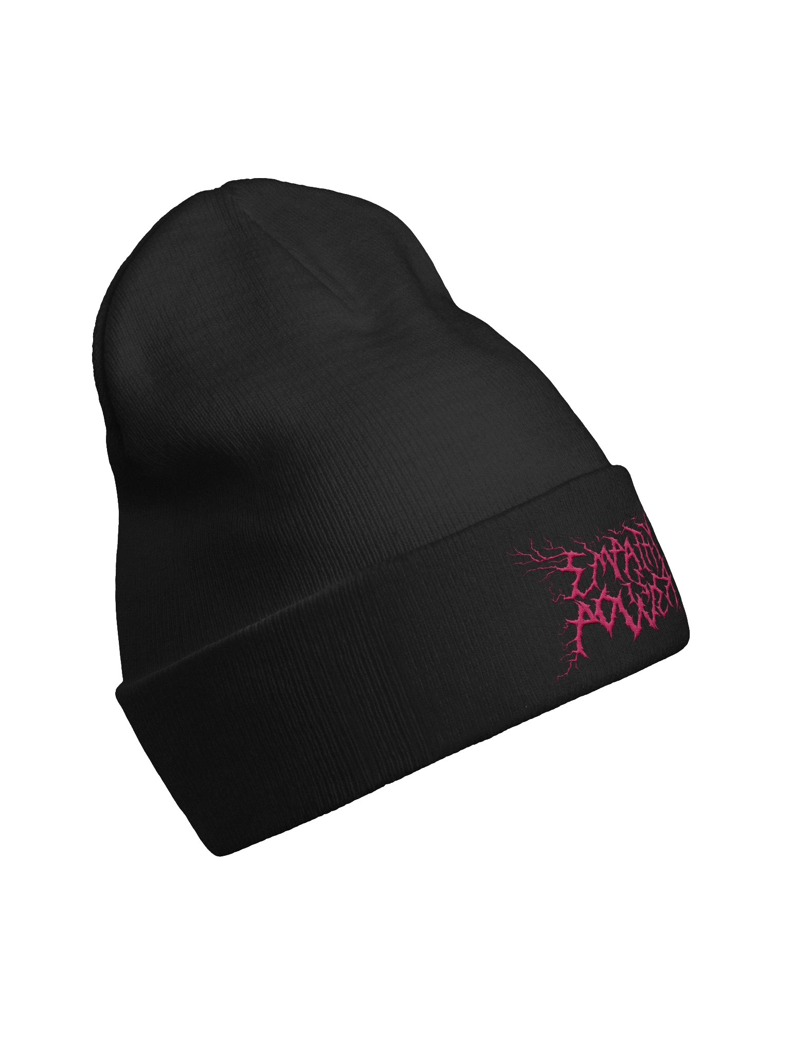 *BRAND NEW* DEATH METAL Empathy is Power Beanie (Pink Design) product image (4)