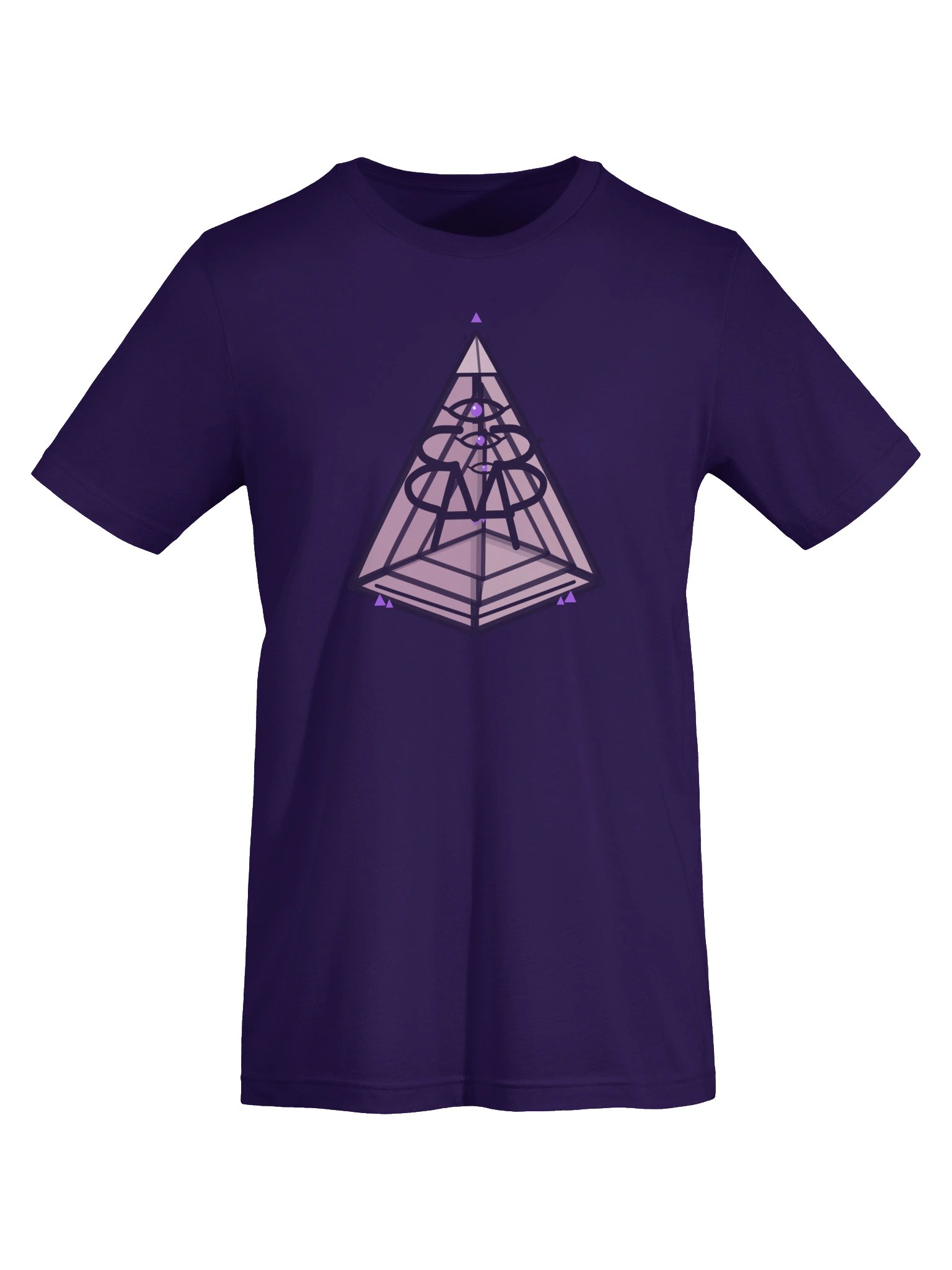 AMP-33 6D Pyramid Tee — Purple product image (5)