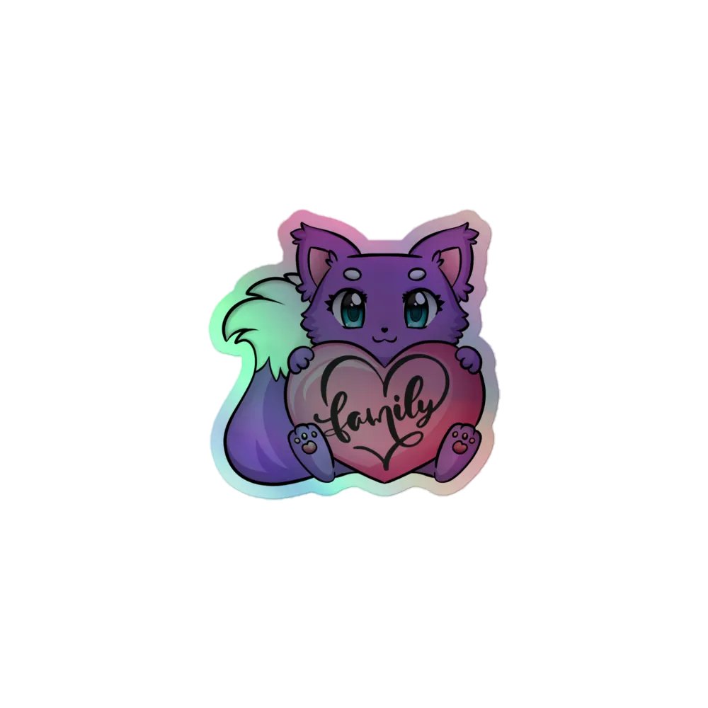 Family is Chosen Holo Sticker product image (1)