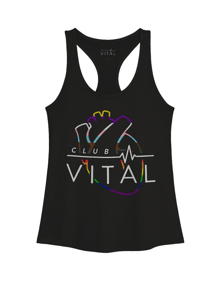 LIMITED EDITION! - CLUB VITAL PRIDE RACERBACK product image (1)