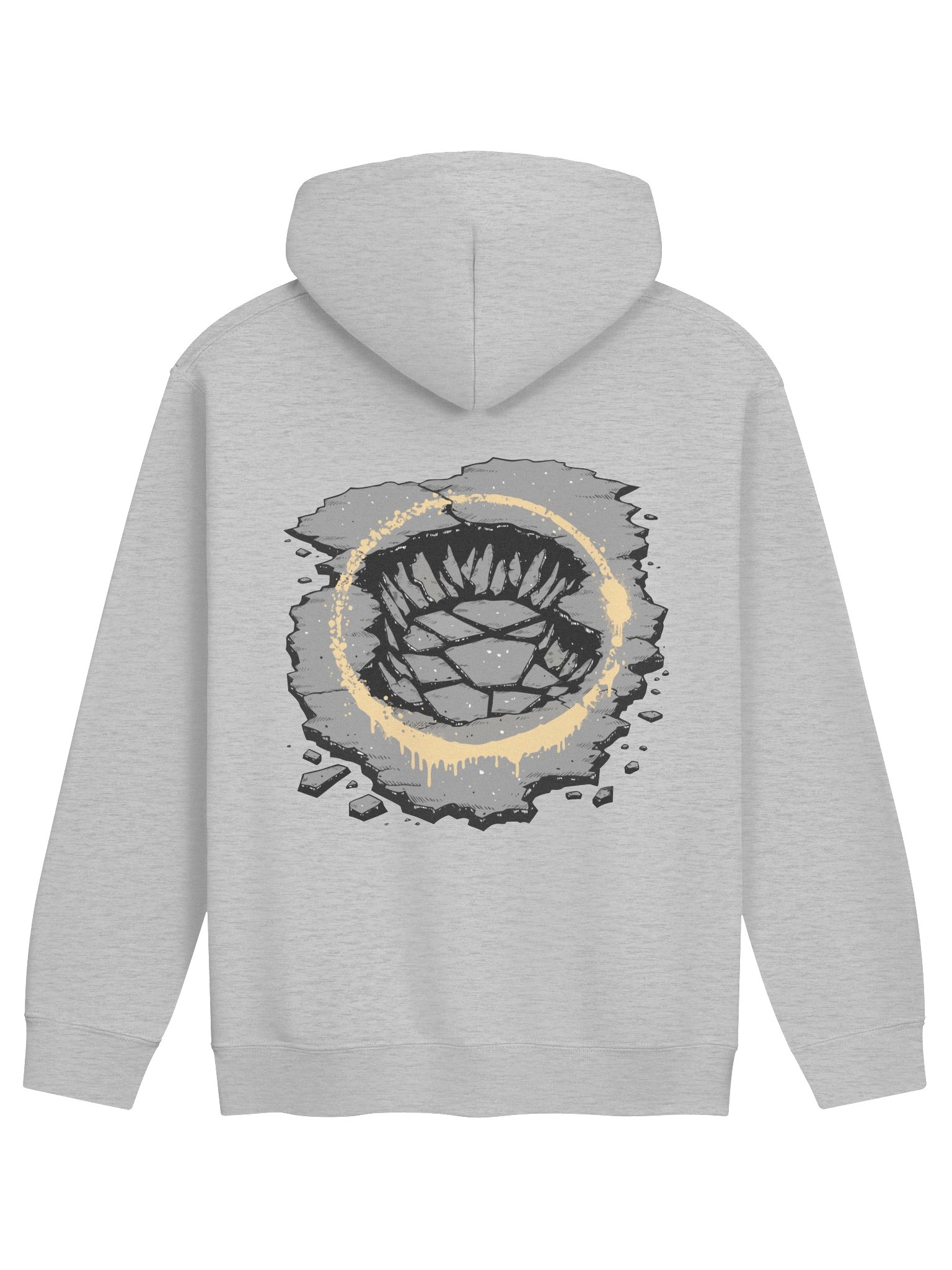 STATUS: UNRESOLVED — Pothole Monolith | Graphic Hoodie | Alternative Streetwear product image (3)