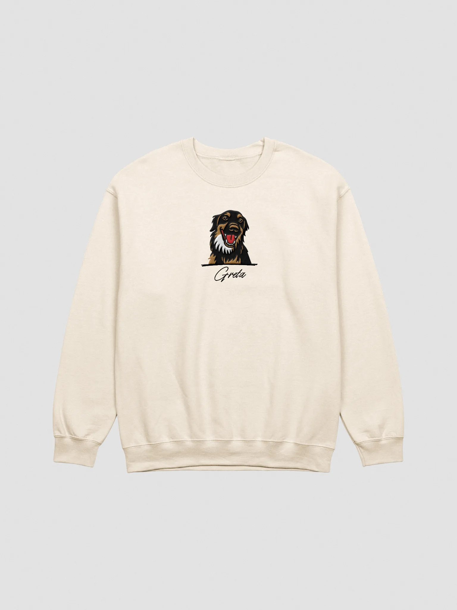 YOUR BEST FRIEND! / SWEATSHIRT WITH PERSONALIZED NAME / EMBROIDERED product image (2)