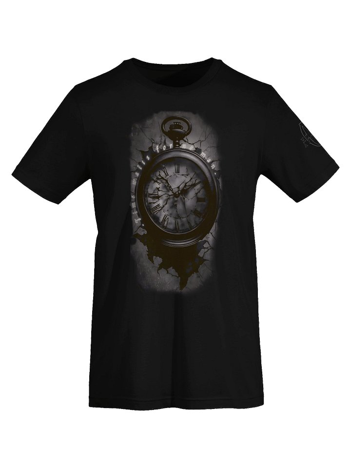 Time Waits front print unisex t-Shirt product image (1)