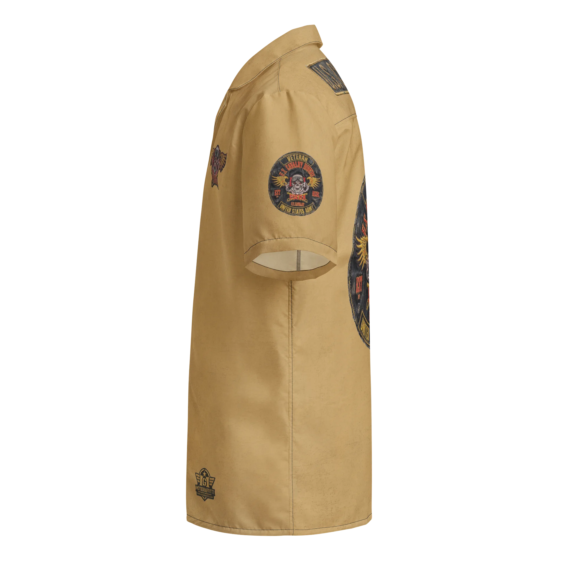 Distressed USCRA Official Club Shirt Desert Sand product image (3)