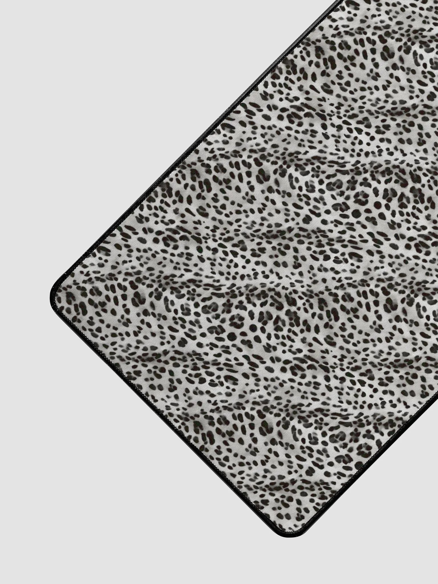 Grey Leopard desk Mat product image (3)