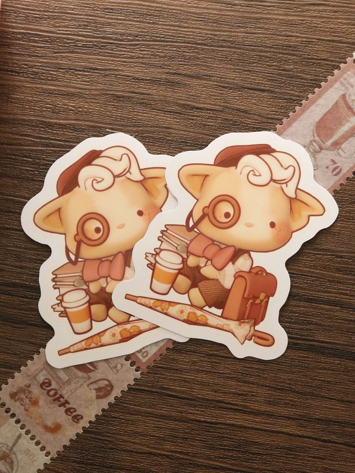 OG Misto Vinyl Sticker - Kawaii Waterproof Character Decal product image (1)