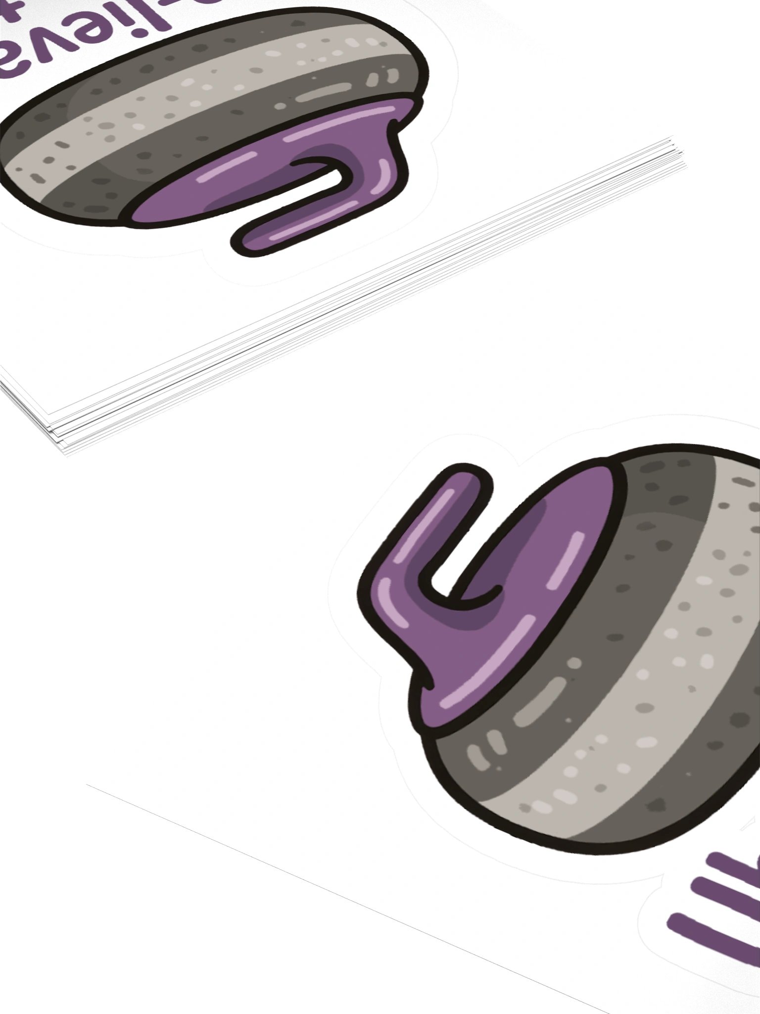 “Ube-lievable Shot!” Sticker product image (4)