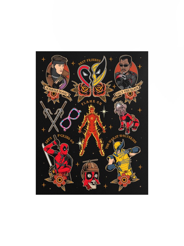 Deadpool and Wolverine Flash - Print product image (1)
