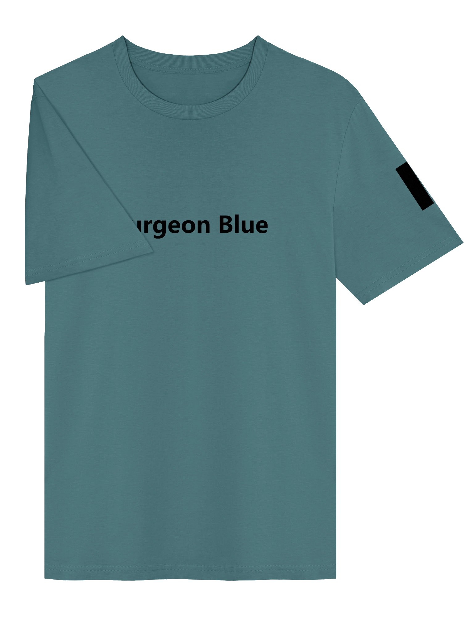 Burgeon Blue - Classic Organic Tee - Front product image (7)