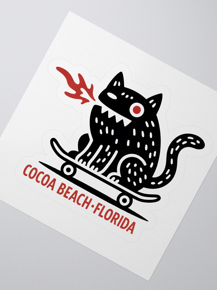 Cocoa Beach Florida | Skate Sticker product image (5)